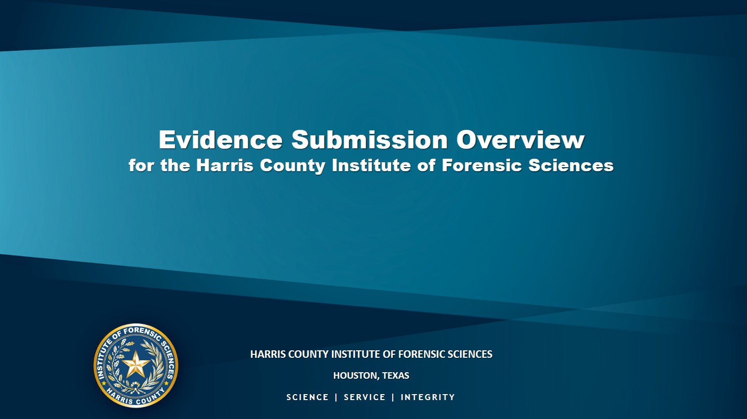 Submit Evidence Evidence Submission & Testing